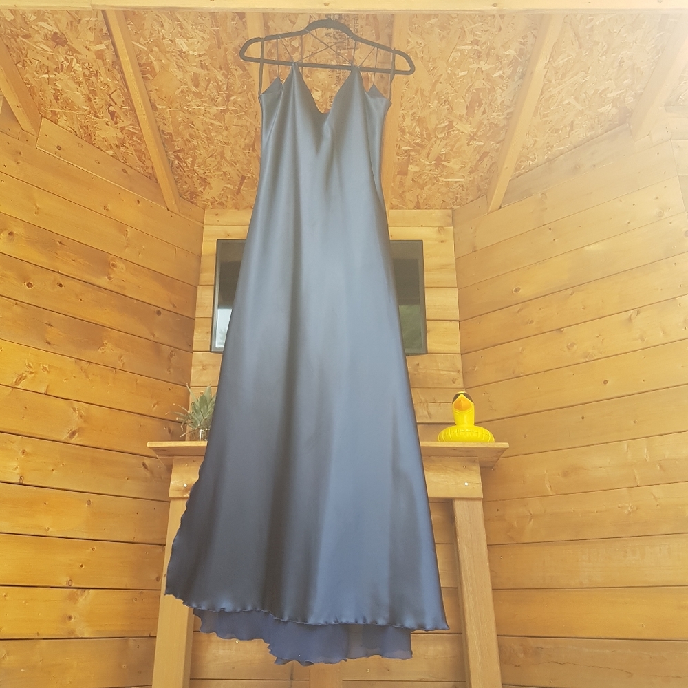 Vintage Reversable Slip Dress • Medium